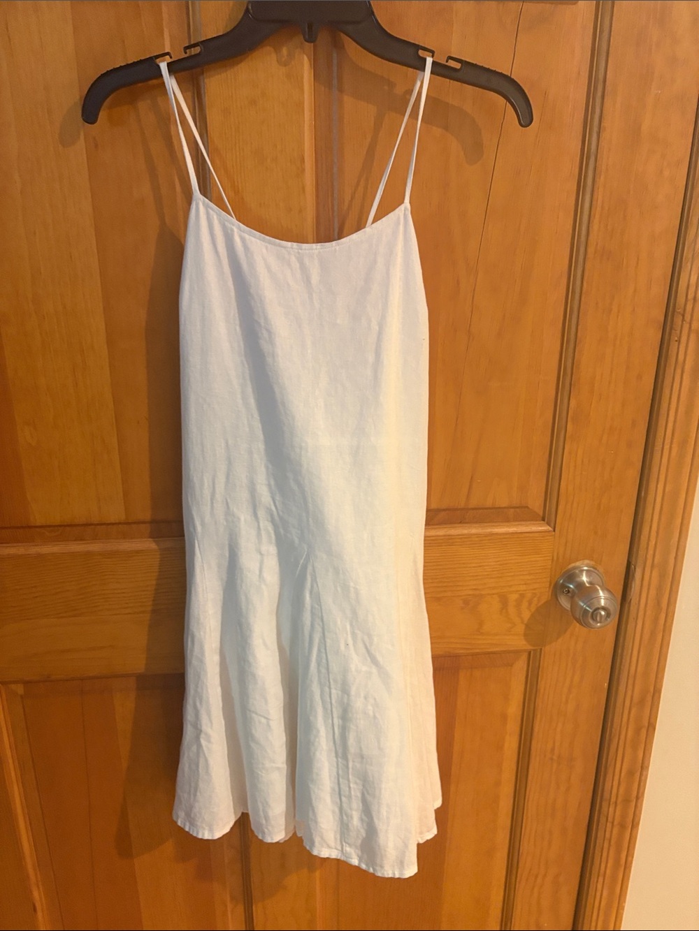 a new day white  Spaghetti-Strap Mini Slip Dress